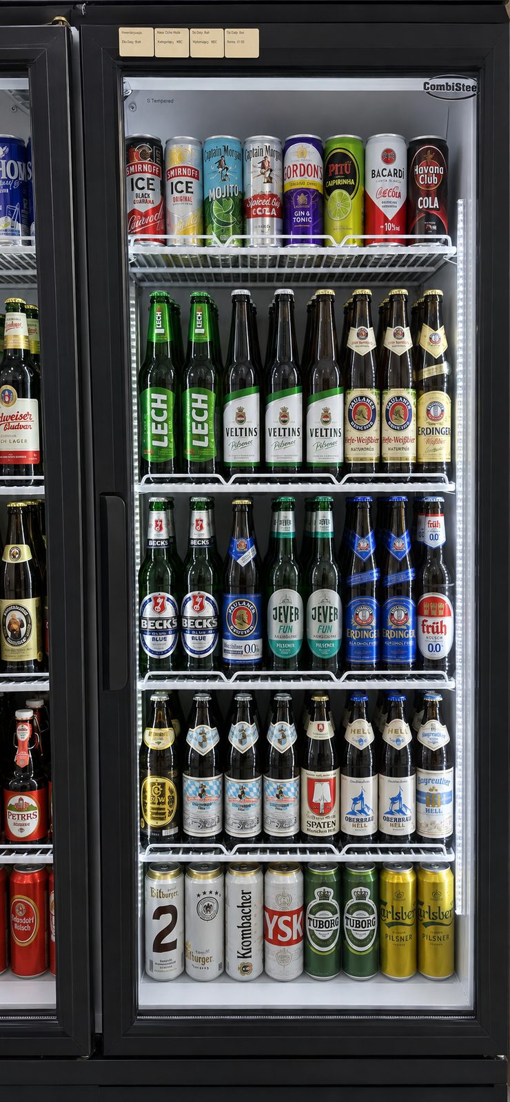 Bierkühlschrank mit großer Auswahl